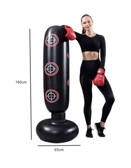 160 Cm Şişme Boks Standı