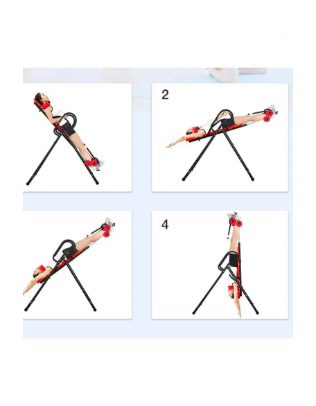 Ters Duruş Sehpası, İnversiyon Terapi Aleti, Baş Aşağı Duruş Egzersiz Standı Inversion Therapy